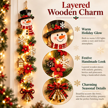 🎁✨👉Glowing Christmas Door Hanger – Create a Magical Holiday Welcome