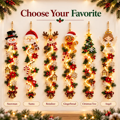 🎁✨👉Glowing Christmas Door Hanger – Create a Magical Holiday Welcome