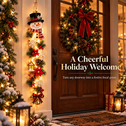 🎁✨👉Glowing Christmas Door Hanger – Create a Magical Holiday Welcome