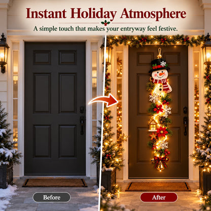 🎁✨👉Glowing Christmas Door Hanger – Create a Magical Holiday Welcome