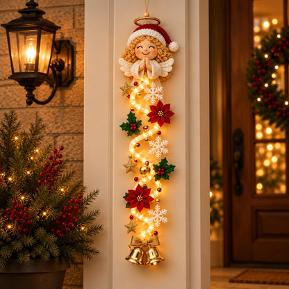 ✨ Glowing Christmas Door Hanger – Create a Magical Holiday Welcome