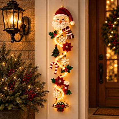 ✨ Glowing Christmas Door Hanger – Create a Magical Holiday Welcome
