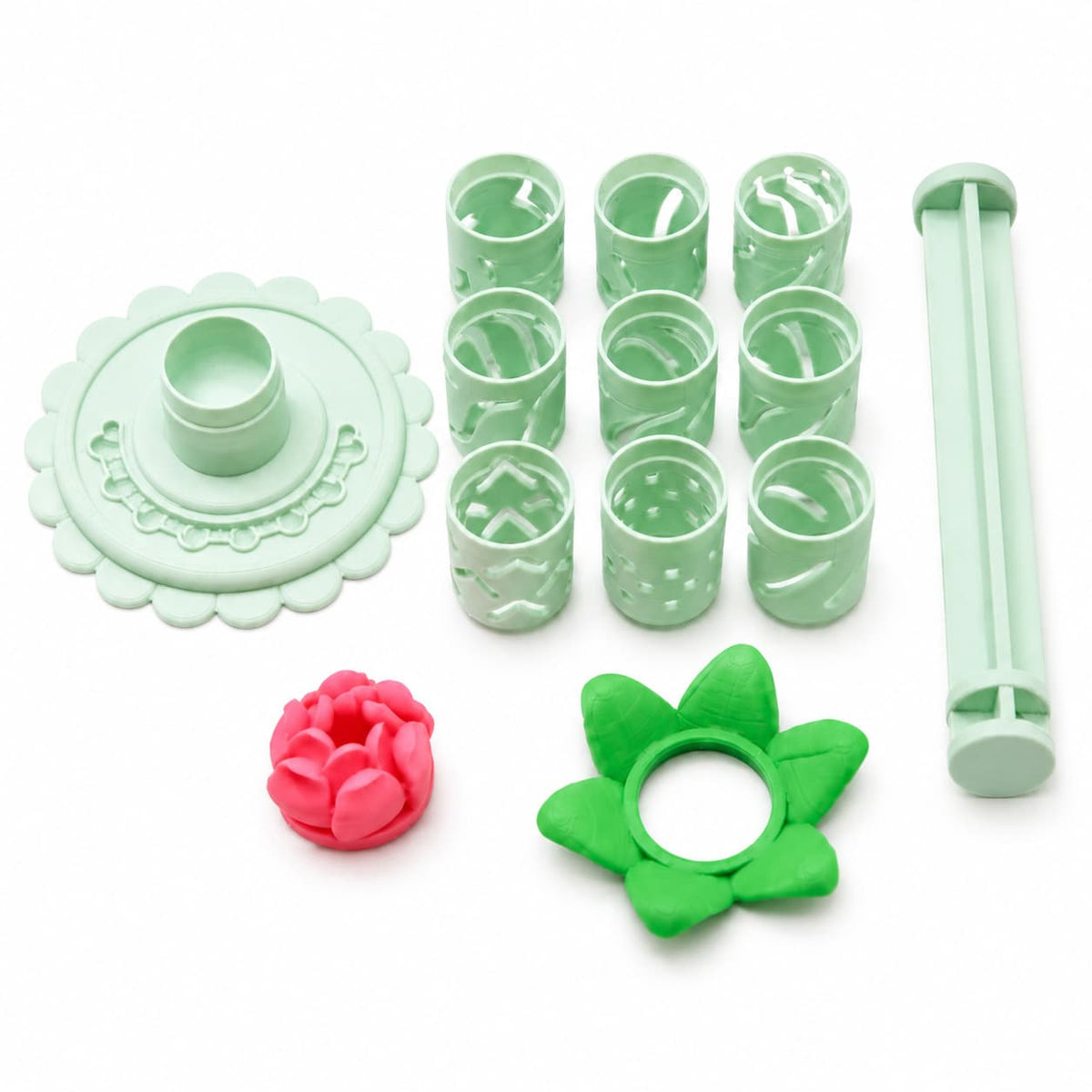 🎉Modular Clay Bloom Maker with 9 Shaping Sleeves