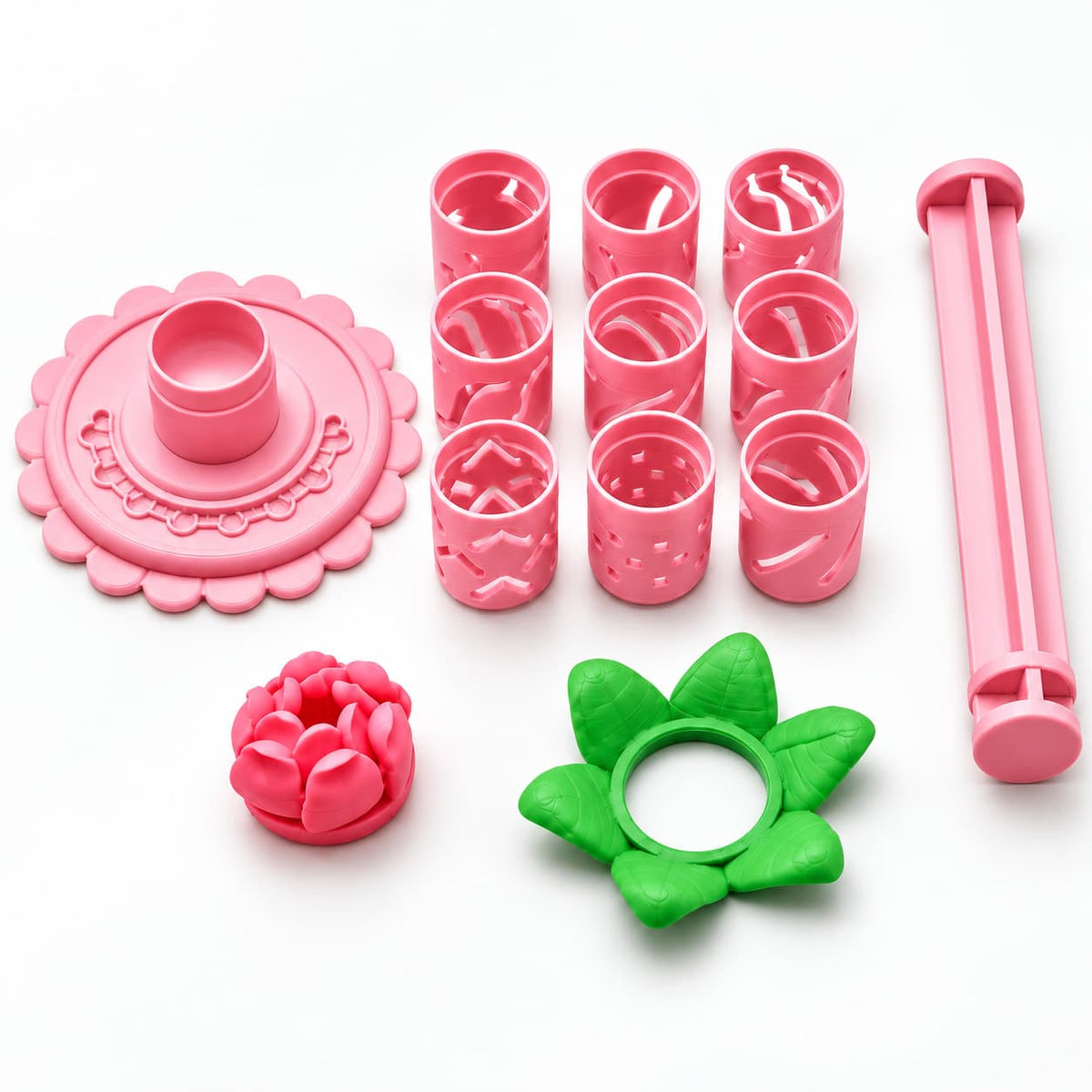 🎉Modular Clay Bloom Maker with 9 Shaping Sleeves