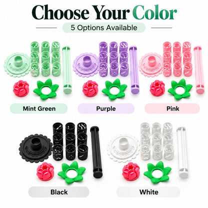 🎉Modular Clay Bloom Maker with 9 Shaping Sleeves