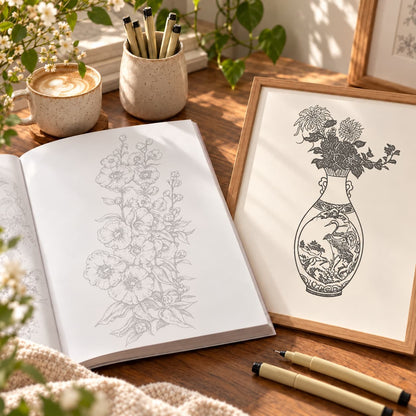 Ink Tracing Art – Create Beautiful Artwork Without Drawing Skills