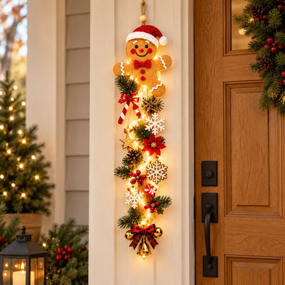 ✨ Glowing Christmas Door Hanger – Create a Magical Holiday Welcome
