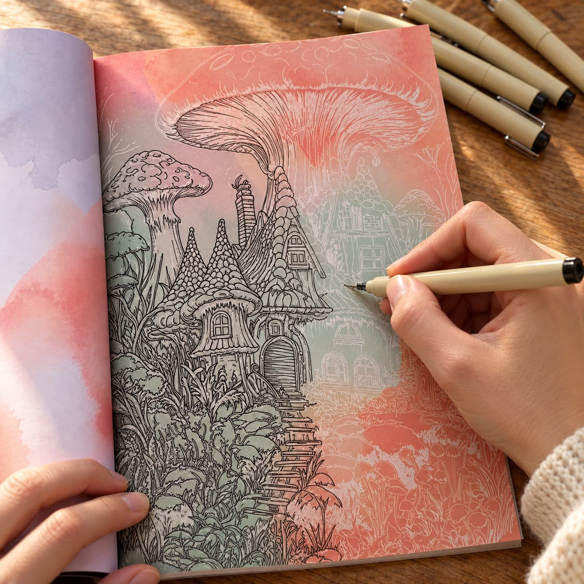 Ink Tracing Art – Create Beautiful Artwork Without Drawing Skills✨