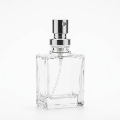 Square Silhouette 10ml Glass Perfume Bottle