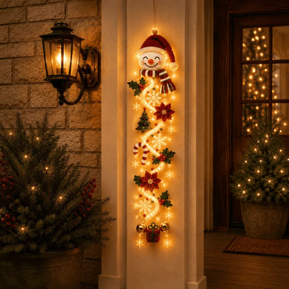 🎁✨👉Glowing Christmas Door Hanger – Create a Magical Holiday Welcome