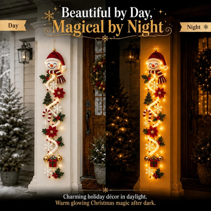 🎁✨👉Glowing Christmas Door Hanger – Create a Magical Holiday Welcome