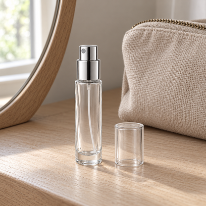 Clear Edit 5ml Glass Perfume Spray Bottle